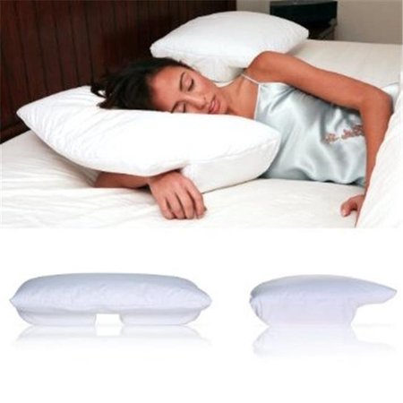 LIVING HEALTHY PRODUCTS Living Healthy Products BSP-002-SM Small Better Sleep Pillow Cream Velour Cover BSP-002-SM